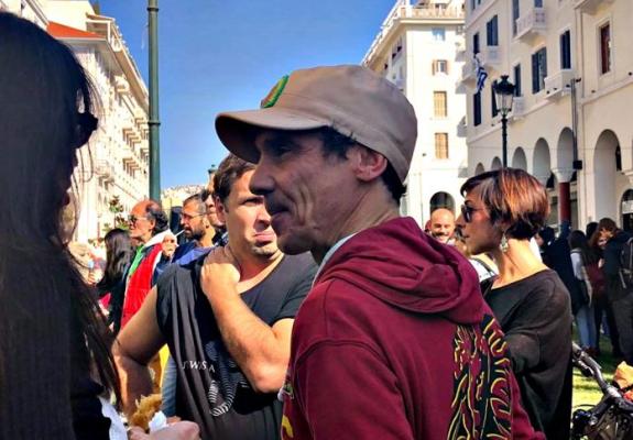 O Manu Chao σε διαμαρτυρία μουσικών στη Θεσσαλονίκη