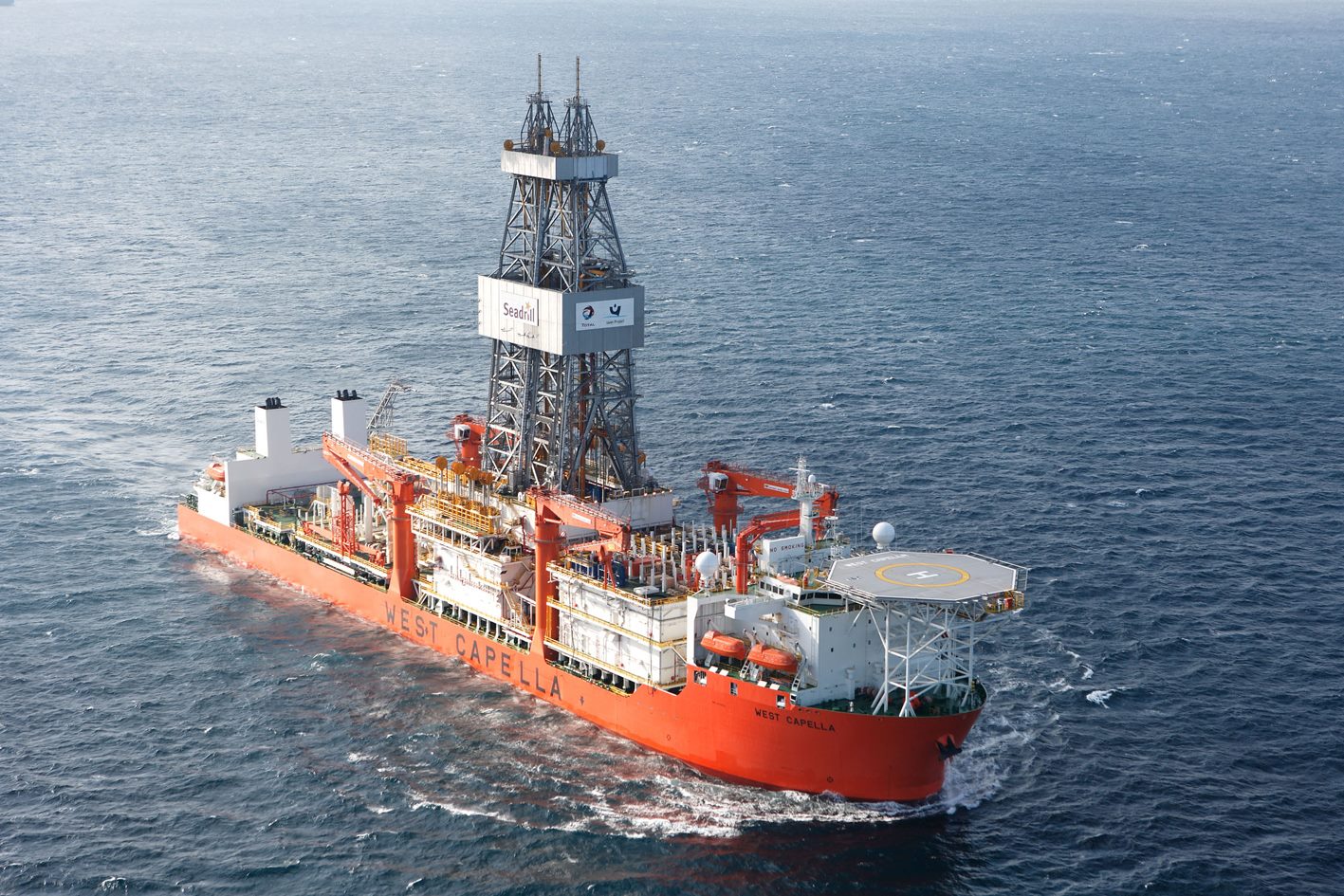 το πλοίο-γεωτρύπανο West Capella σημαίας Παναμά θα βρίσκεται για ένα διάστημα σχεδόν 90 ημερών επί της κυπριακής ΑΟΖ και του θαλασσίου τεμαχίου 11 